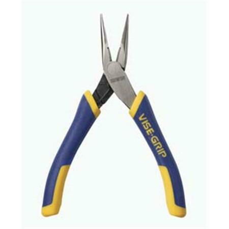 IRWIN IRWIN INDUSTRIAL TOOL 5.25 Long Nose Plier with Cutter And Spring VG2078905